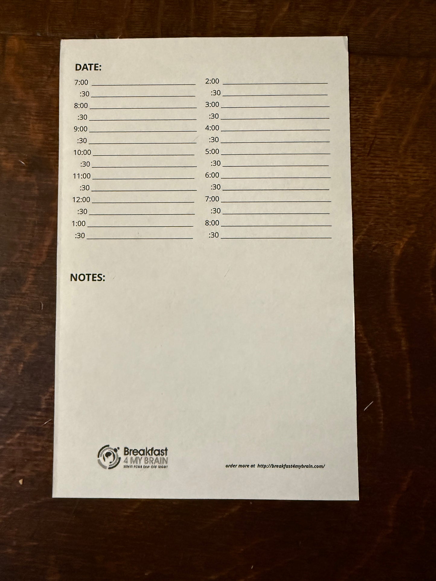 Breakfast 4 My Brain